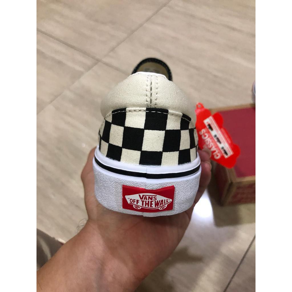 VANS CHECKERBOARD SLIP ON