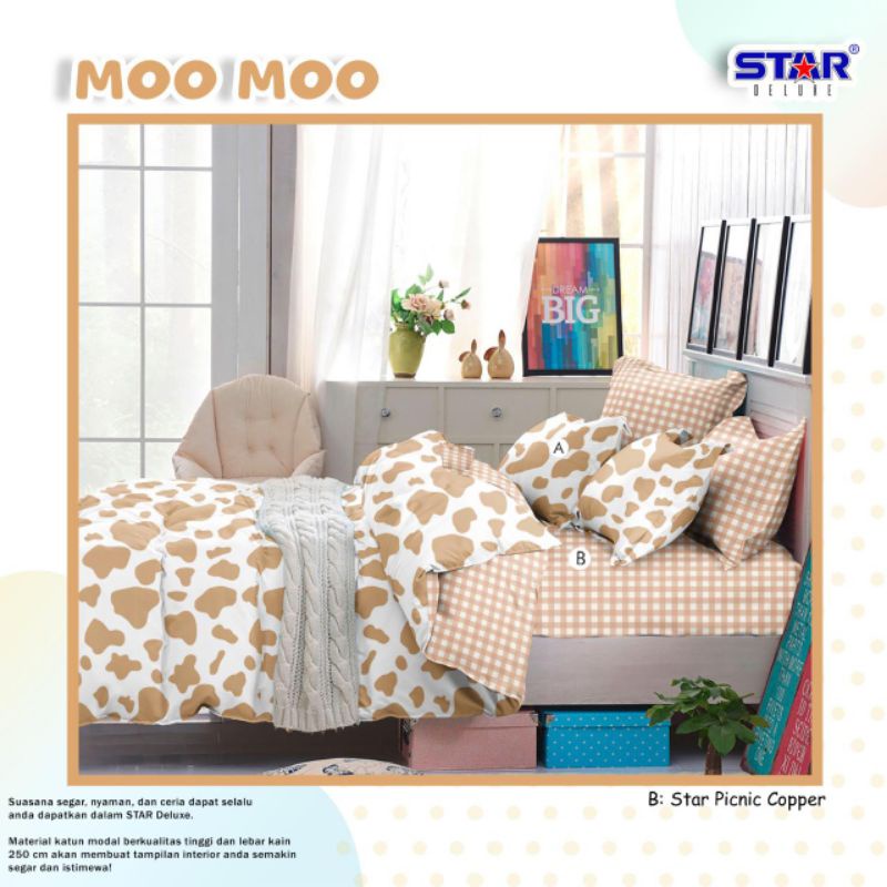 SPREI MOO SAPI COW MOTIF ANAK