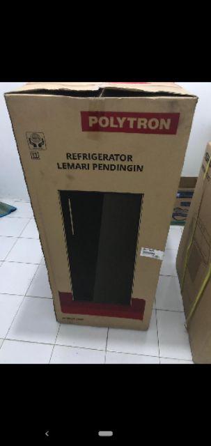 KULKAS POLYTRON PRO 16 BN LEMARI ES 1 PINTU PRO16BN PRO