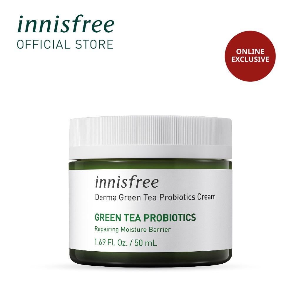 [innisfree] Derma Green Tea Probiotics Cream