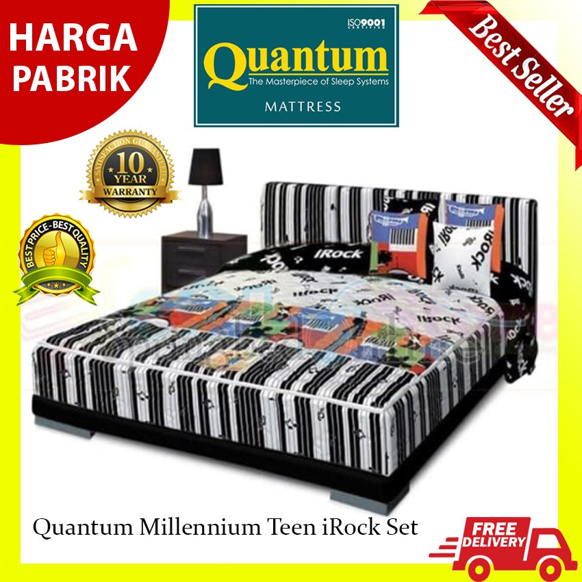 Quantum Millennium Teen iRock Set - Springbed (Full Set)