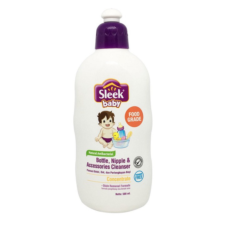 Sleek Bottle Cleanser/Cuci Botol 500 ml