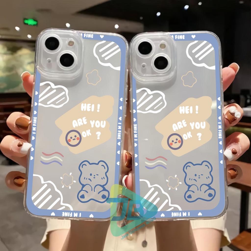 SOFTCASE BENING BEAR OPPO VIVO XIAOMI SAMSUNG REALME IPHONE INFINIX ALL TYPE JB5923