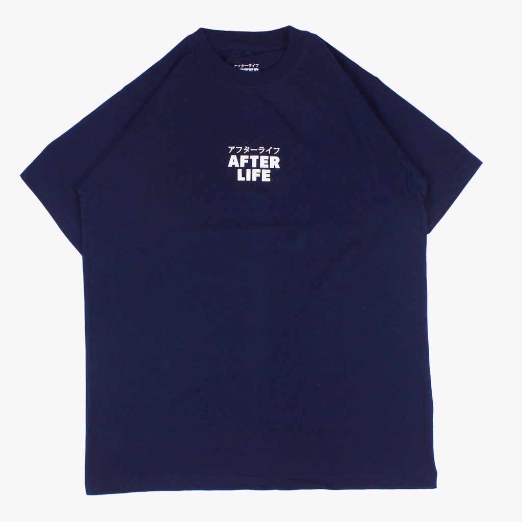 AFTERLIFE - Tshirt Lattera Navy | 21046G