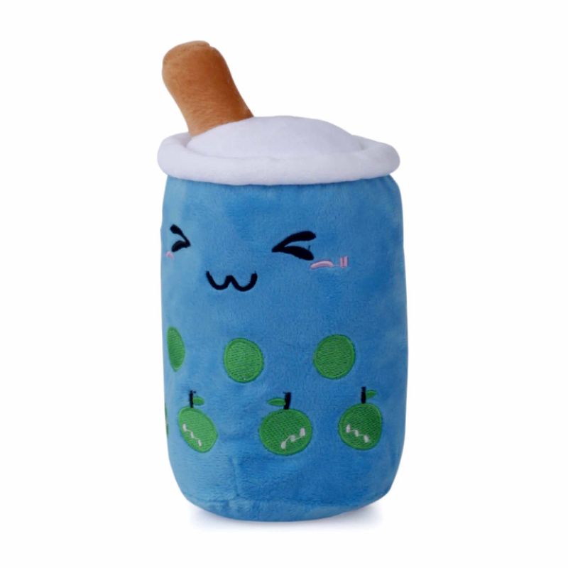 Boneka Boba Biru Berlabel SNI Tinggi 23 cm Bahan Premium | Boneka Cantik Lucu Lembut Ditangan Bahan Velboa Berkualitas