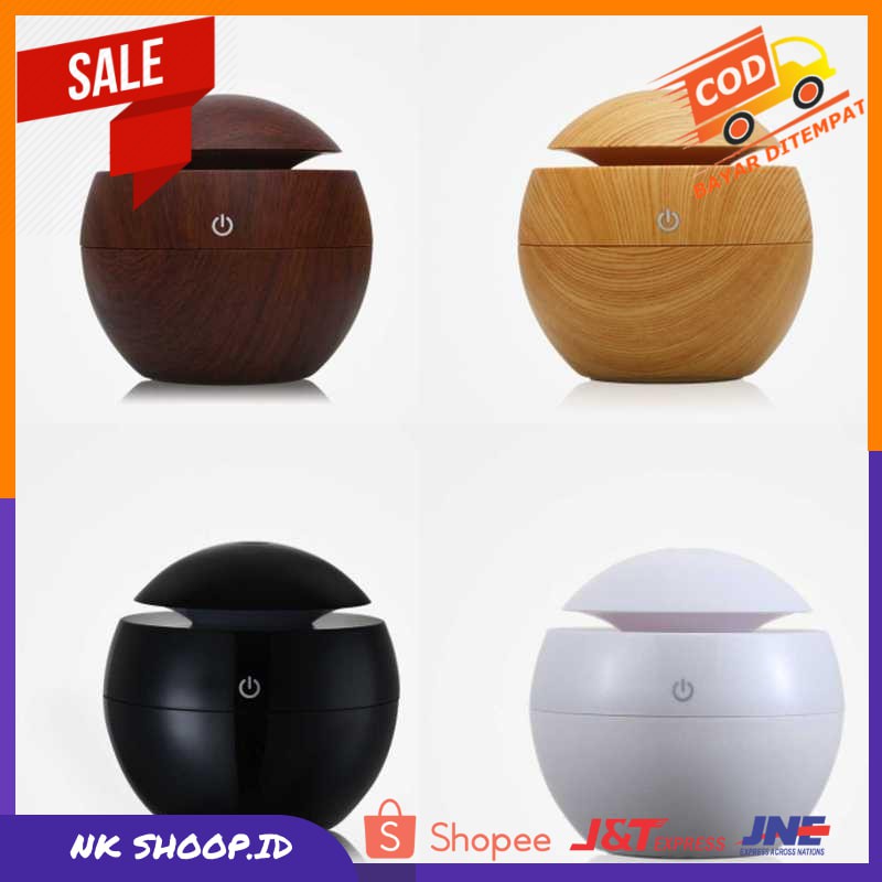 Pendingin Ruangan Aroma Diffuser  Humidifier  Aromatherapy Taffware Motif Kayu