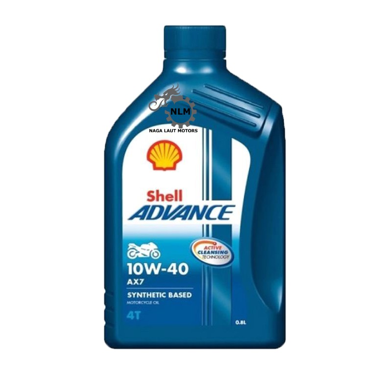 SHELL Oli Advance AX7 10W40 0.8L