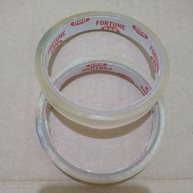 

isolasi selotip bening