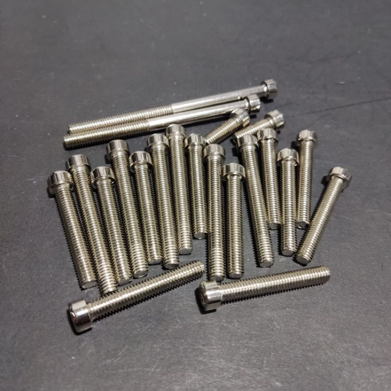 Set Baut tutup mesin Yamaha Vixion baut block blok