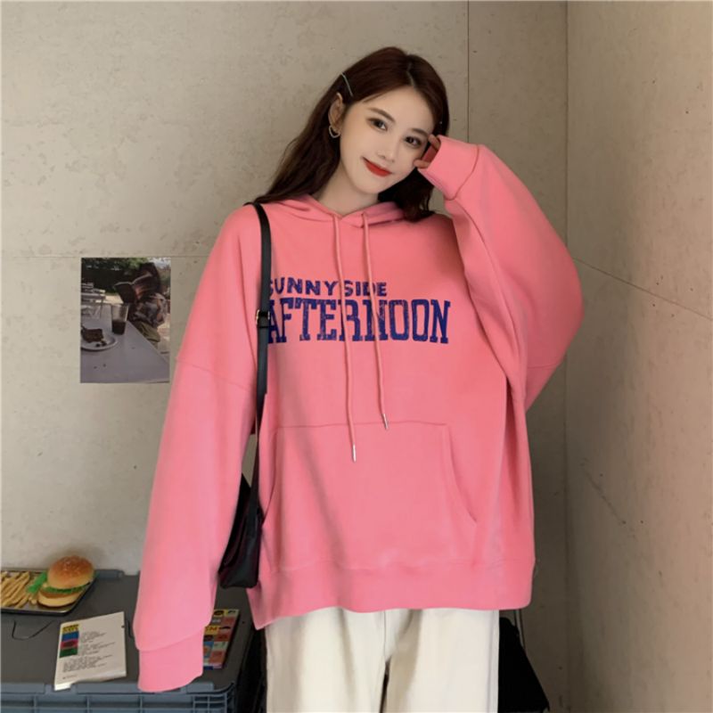 S - XXXXXL(6XL) Hoodie Jumper Korean Style SUNNYSIDE AFTERNOON BIGSIZE Jaket Cute OVERSIZE Pria Wanita Harajuku M L XL 2XL 3XL 4L