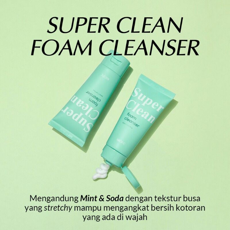 NACIFIC SUPER CLEAN FOAM CLEANSER