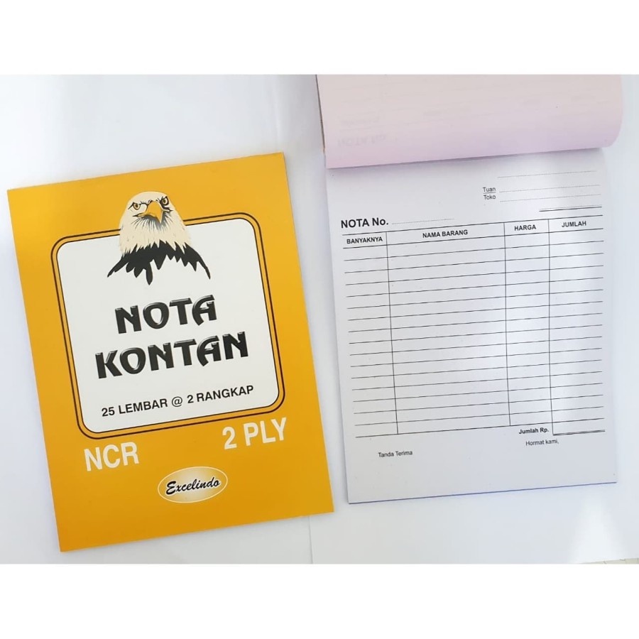 

Nota Kontan NCR 2PLY Merk Exelindo