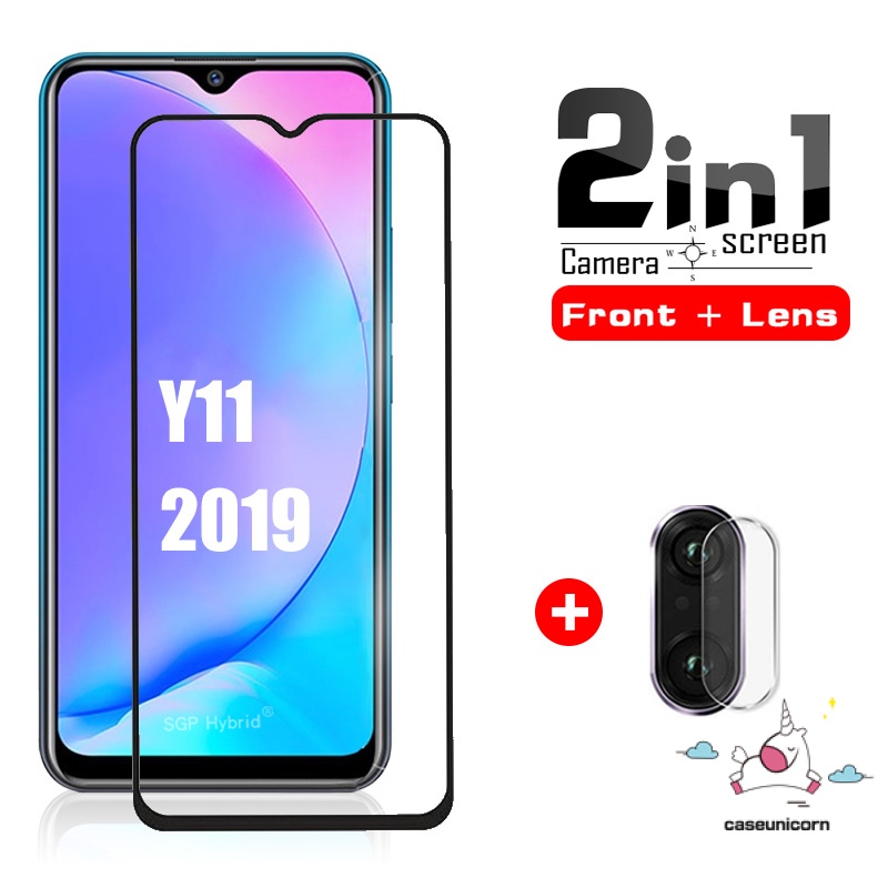 Pelindung Lensa Kamera 2 in 1 Untuk Vivo Y20 Y11 Y21s Y33s Y33T Y50 Y30 Y17 Y12 Y21 Y20G Y20i Y51 Y31 Y30i Y15 Y91 Y12i Y95