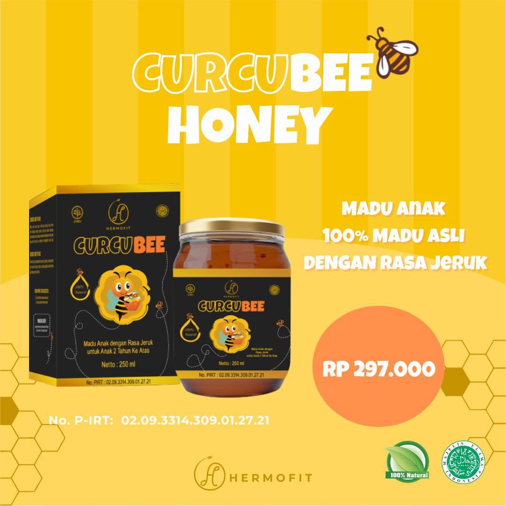 

Curcubee Honey Madu Hermofit