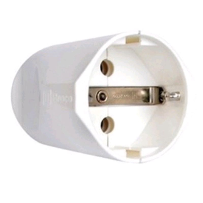 kontra steker broco  steker bulat kontra  colokan sambungan kabel