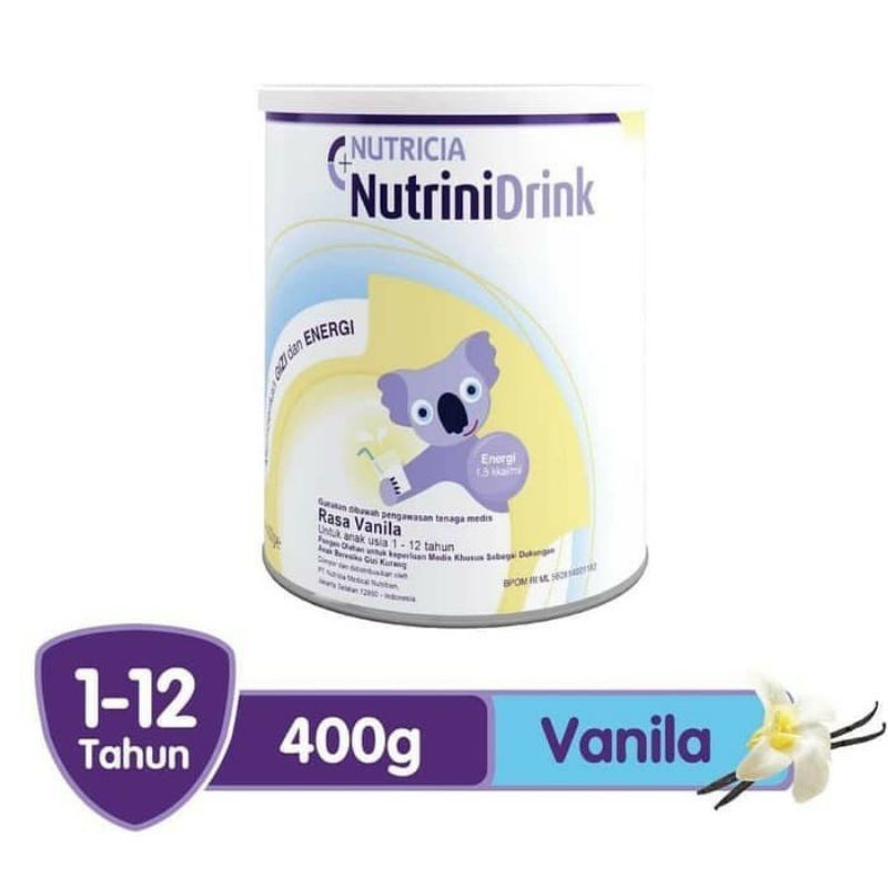Nutrinidrink 400gram / susu nutrini / susu nutrinidrink / nutrini