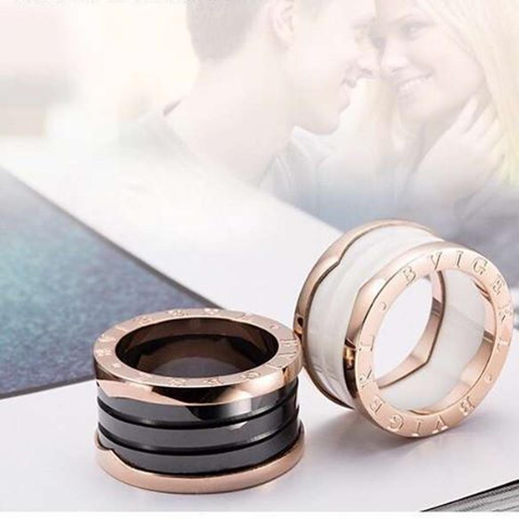 Bvlgari premium ring titanium