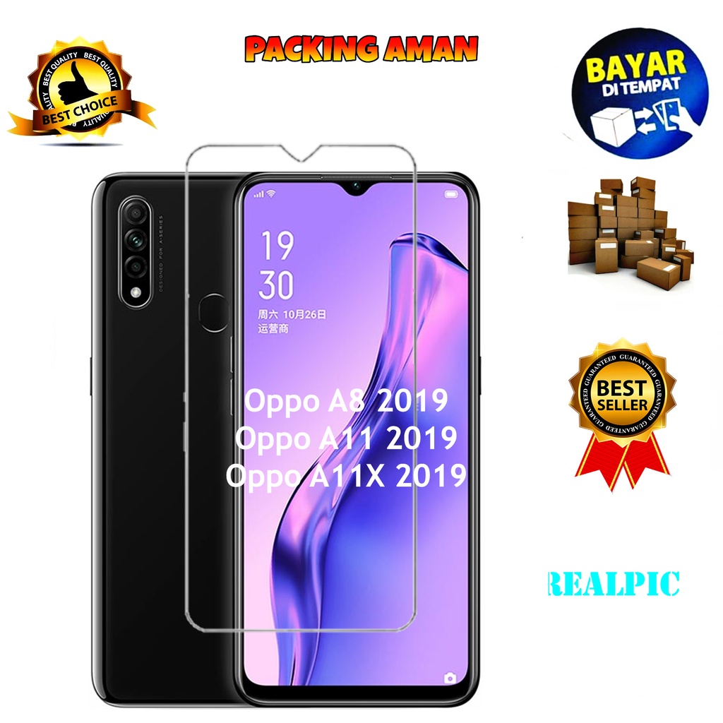 Tempered Glass Oppo A8 2019 Screen Protector Anti Gores