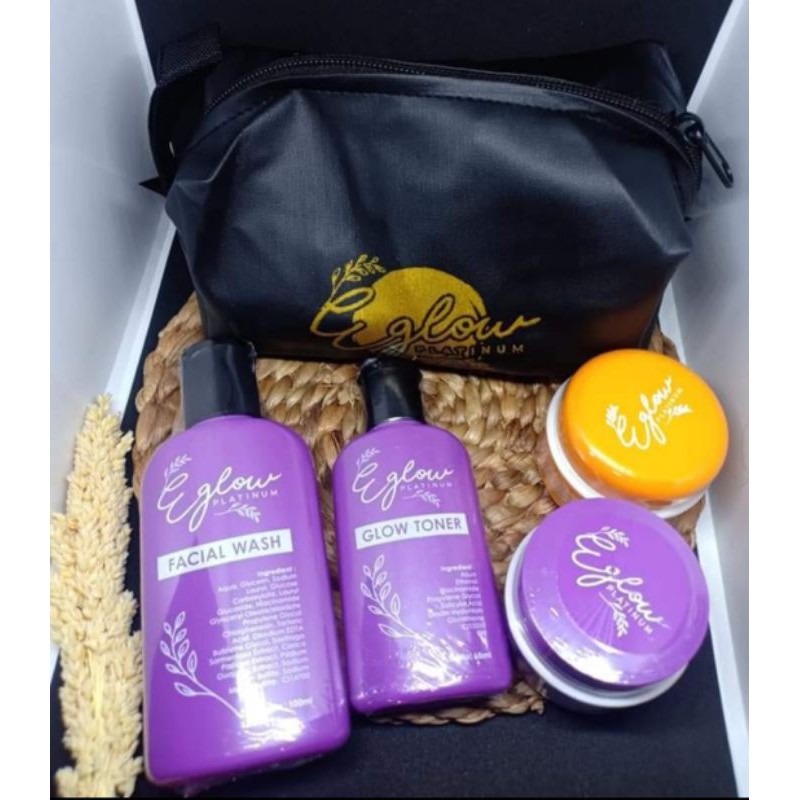 E GLOW PLATINUM WHITENING