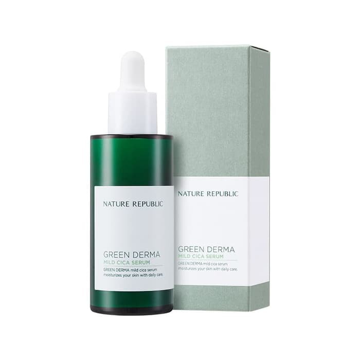 NATURE REPUBLIC GREEN DERMA MILD CICA SERUM