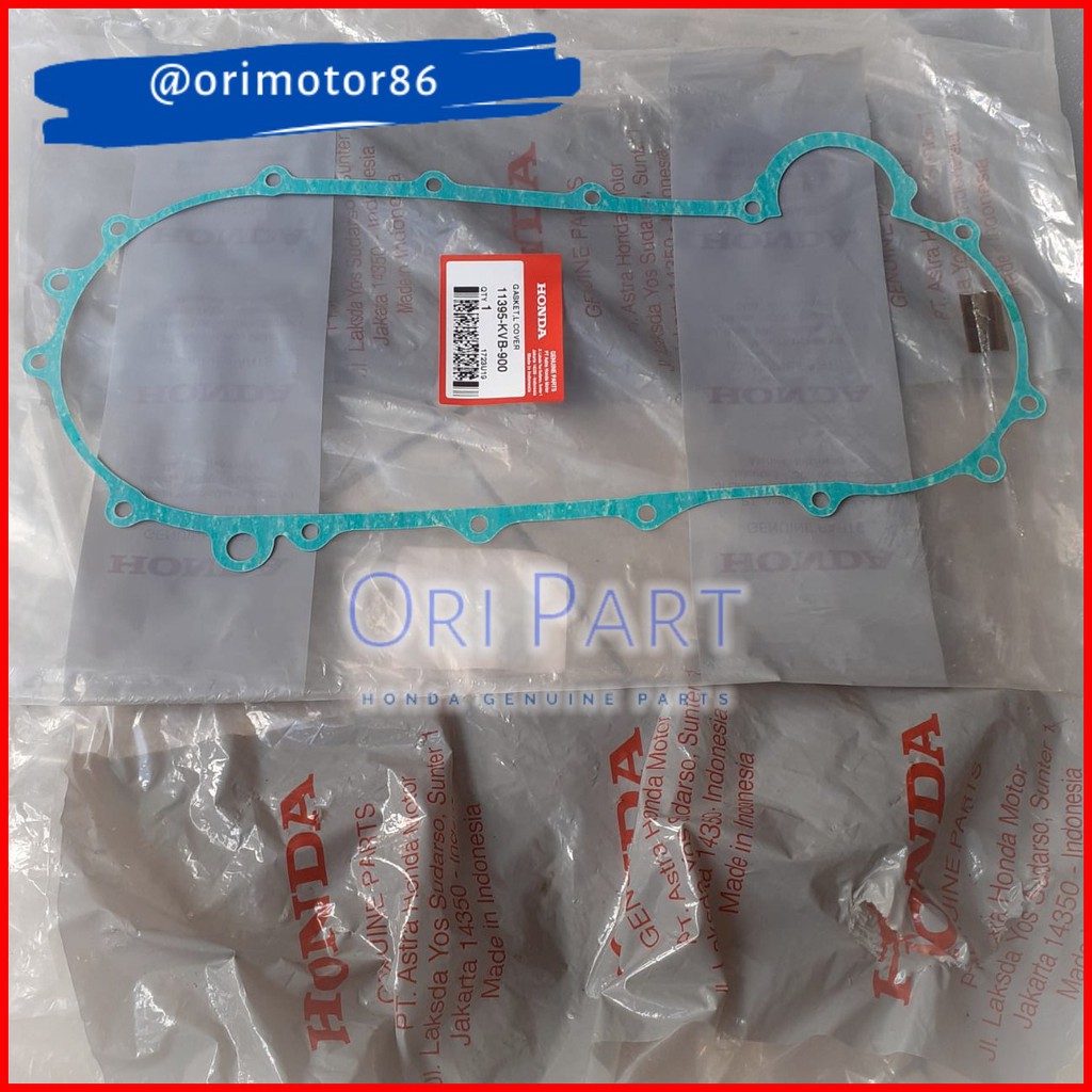 11395-KVB-900 Perpak Paking Cvt Gasket L Cover Vario 110 Cw Old Lama dan Techno Karbu