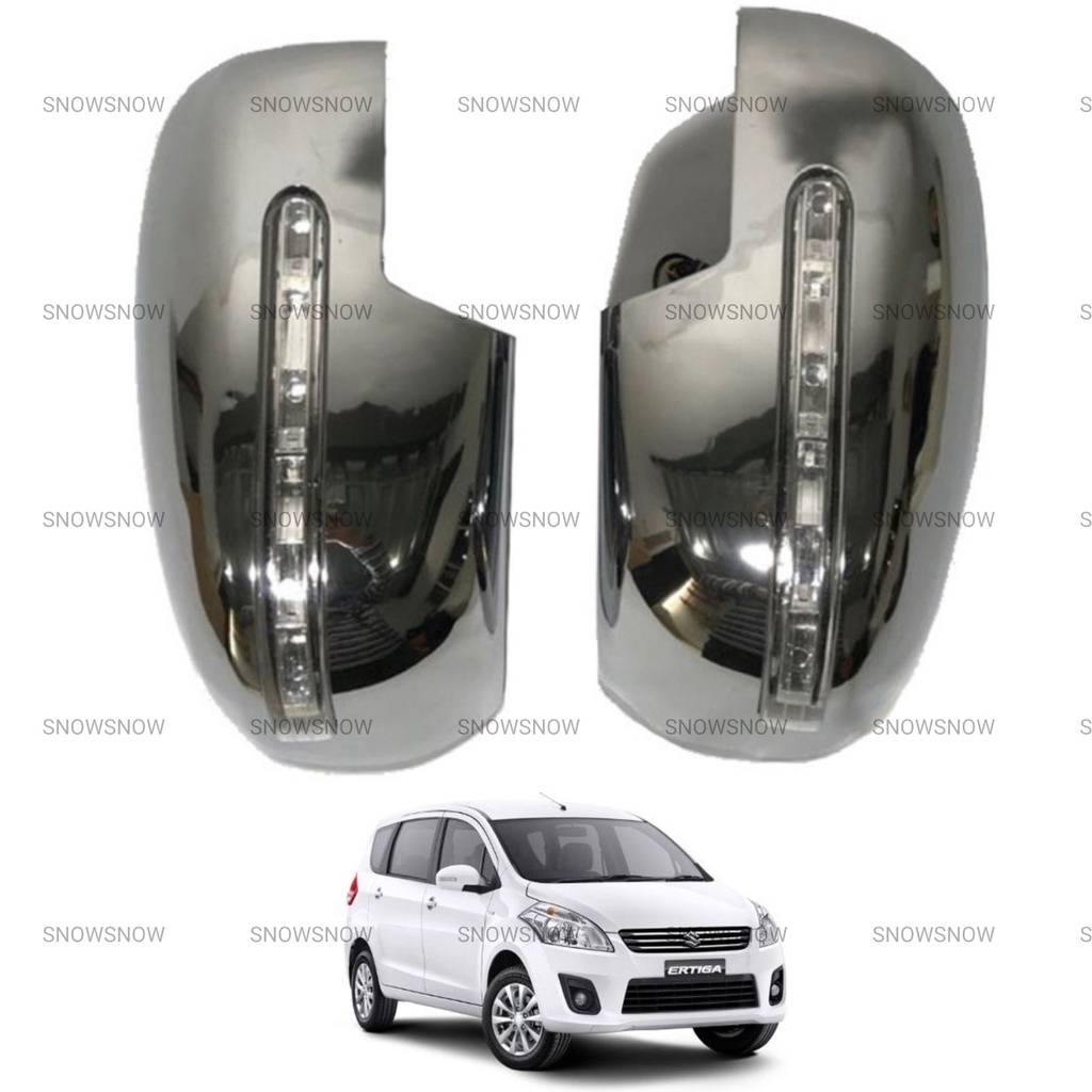 Cover Spion Ertiga 2012 2017 Lampu Sein LED Chrome