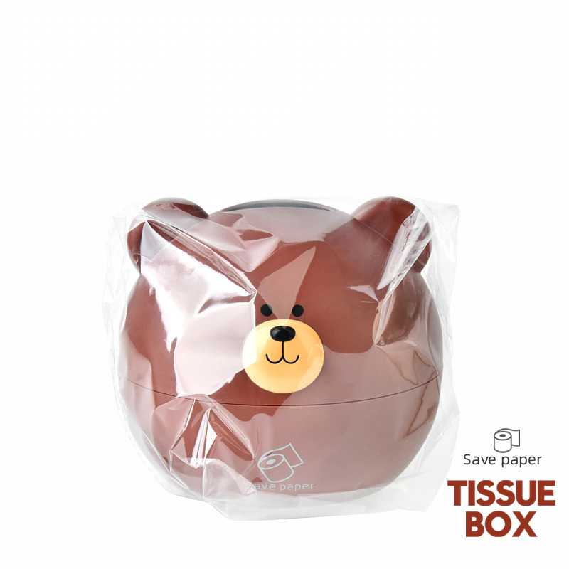 Riancy Kotak Tisu Gulung Tissue Roll Box Model Bear - RB556-1