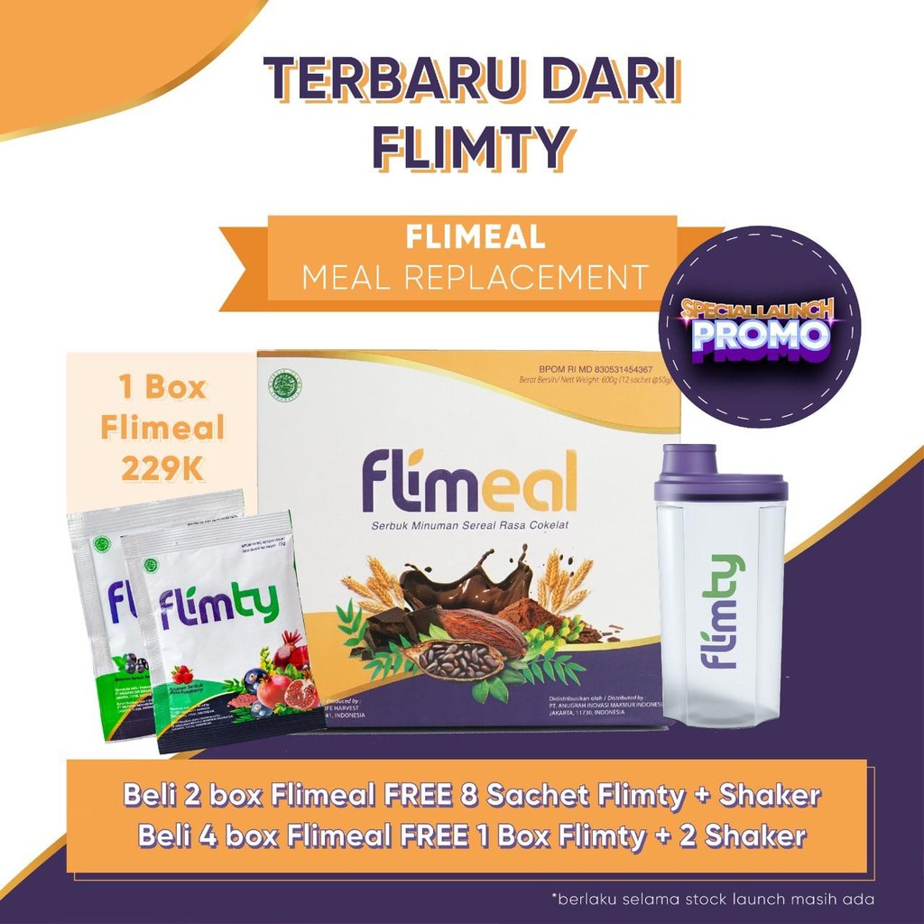 

(Flimeal) Serbuk Minuman Sereal Rasa Coklat