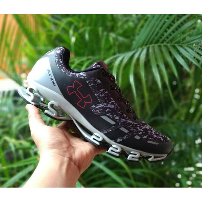 Under Armour Scorpio Running Man Import Sepatu Olahraga Sport Gym Lari Ready