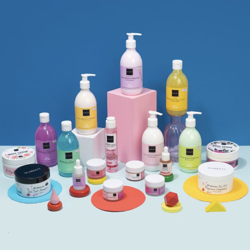 Scarlett whitening / serum Scarlett / lotion Scarlett / body scrub Scarlett / scarlet whitening