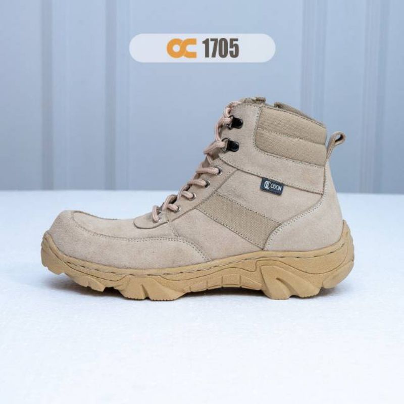 SEPATU BOOT KULIT MODEL DELTA OC-1705