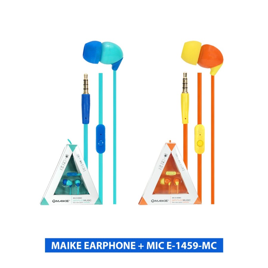 Original Headset Earphone Microphone Maike E1459 Super Bass