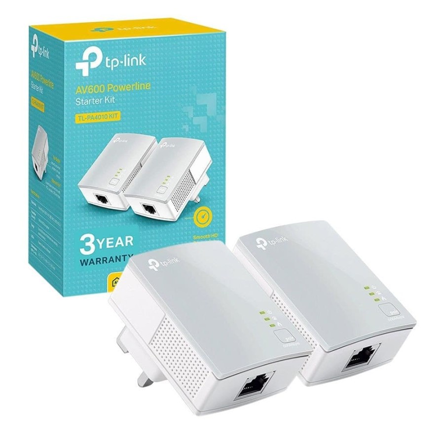 TP-LINK / TPLINK TL-PA4010 KIT Passthrough Powerline AV600
