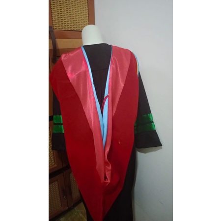 Toga wisuda Magister/S2 Unila