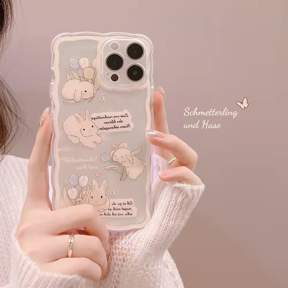 Soft Case Tpu Transparan Motif Kartun Lucu 13 13pro 13prm Untuk iPhone 11 7Plus 8Plus Xr XS 13 12pro Max