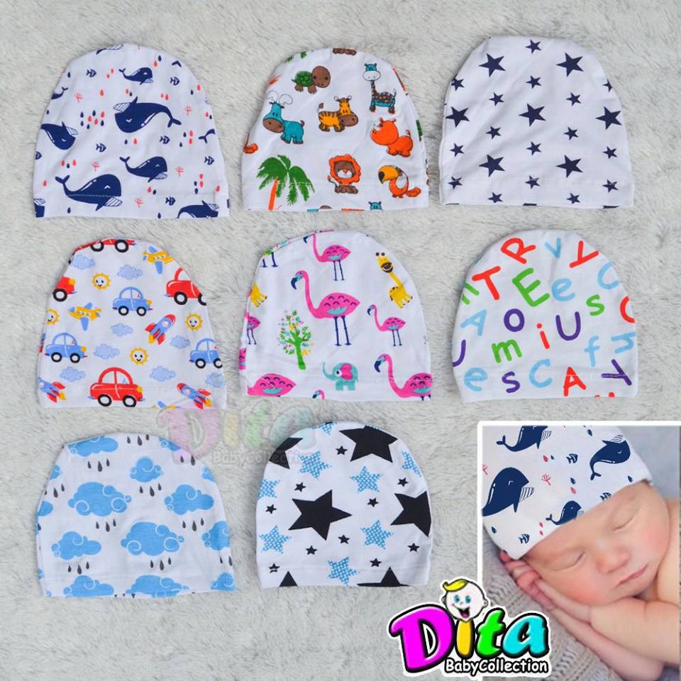 Topi Bayi Baru Lahir Topi Bayi Lucu Topi New Born Murah Topi