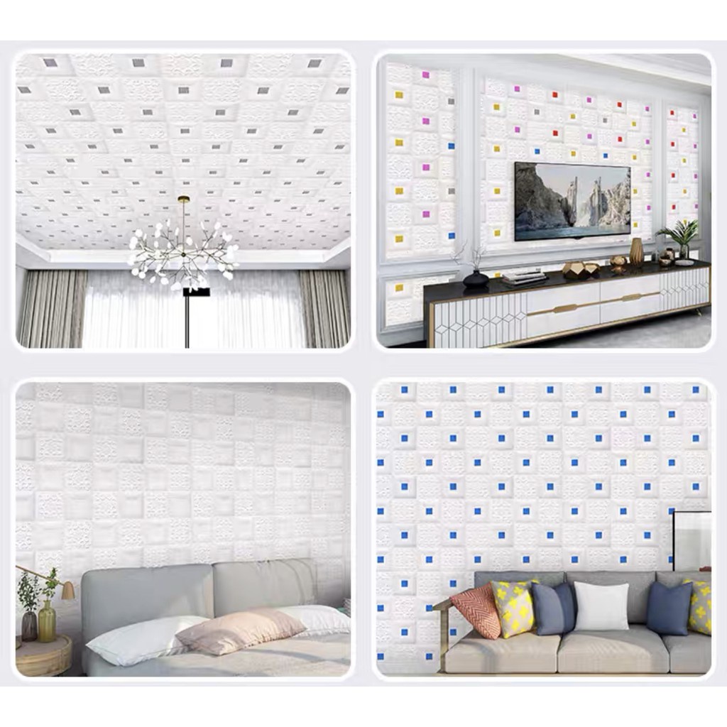 ❤️GTB❤️ Wallpaper Dinding 3d Motif Gambar Wallfoam Dekorasi Kamar Murah R535