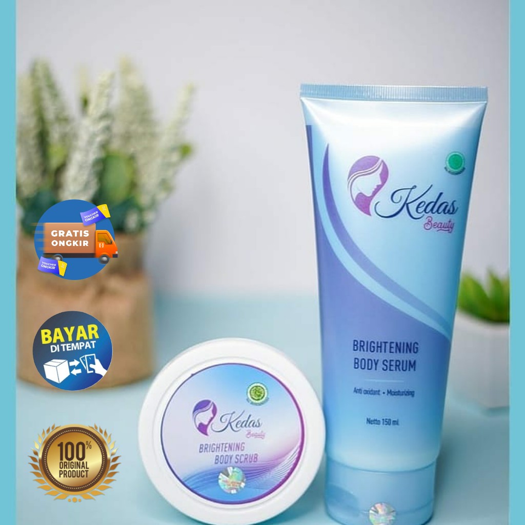 KEDAS BEAUTY ALL PRODUK BODY SERUM WHITENING BODY SCRUB KEDAS BEAUTY SOAP-1