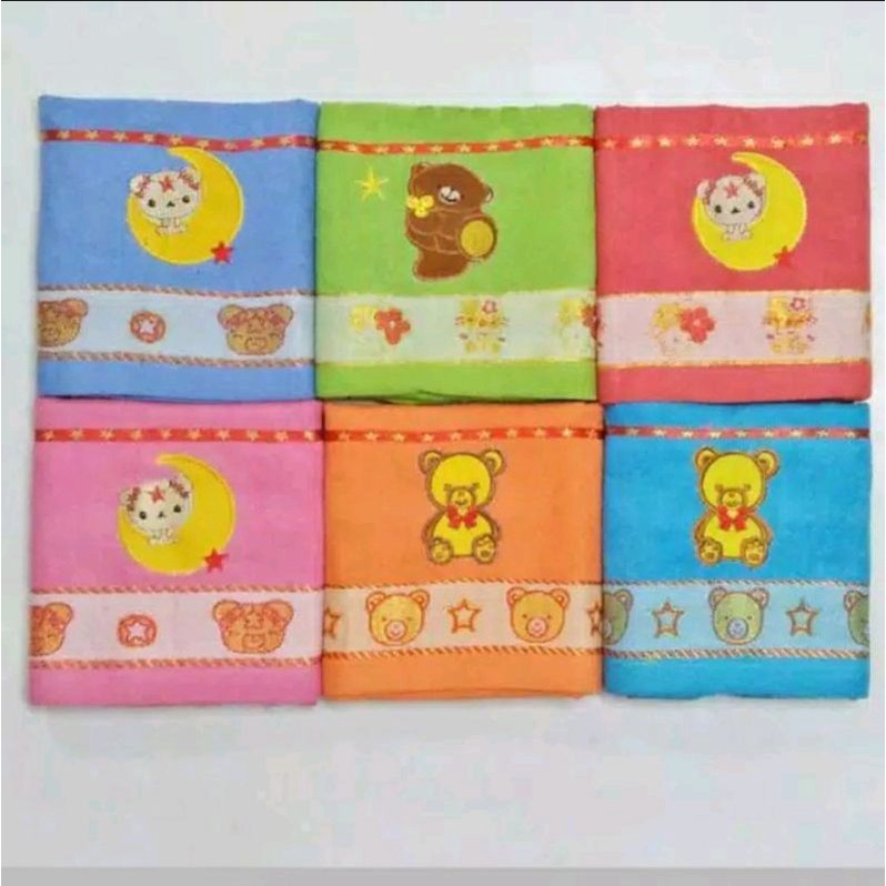 Handuk Mandi murah border uk Kecil/tanggung (R²)