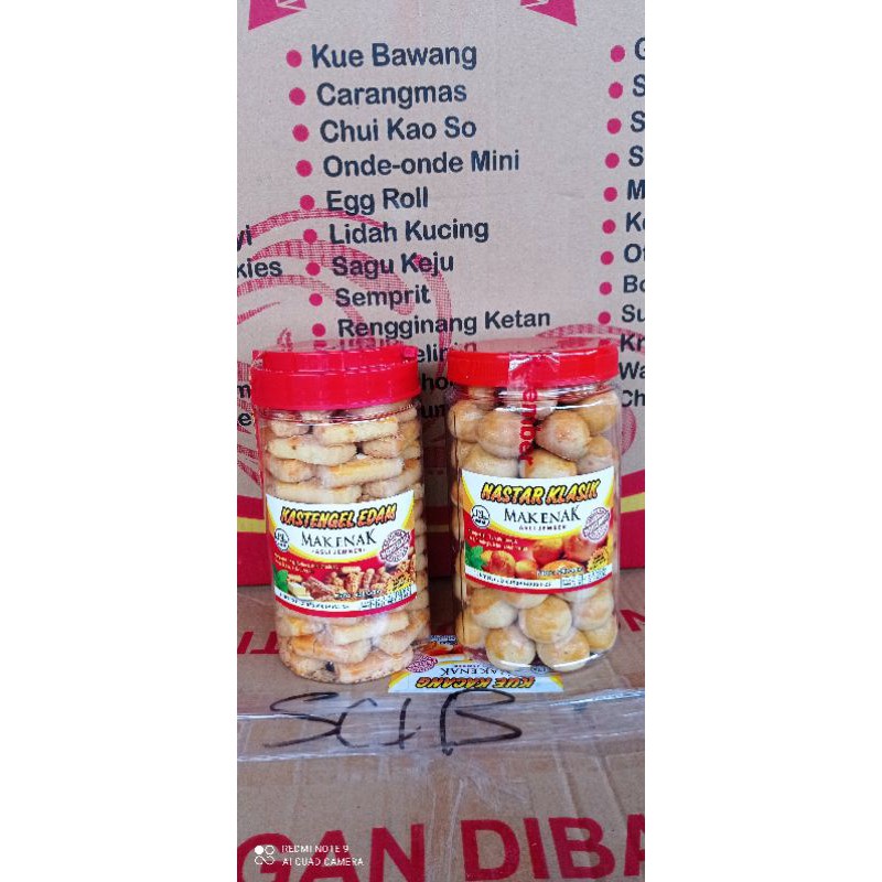 READY STOK BARU KUE KACANG MAK ENAK (free bubble slain grab gosend) ORIGINAL, monde susu, kucang coklat, kucang mix, kucang keju, nastar, kastengel