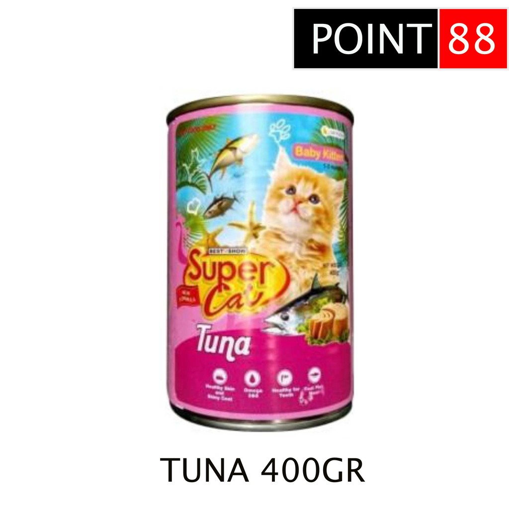 SUPERCAT Baby Kitten Tuna Flavor 400gr