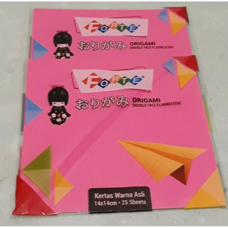 

Kertas Kerajinan Origami FORTE 25 Sheets