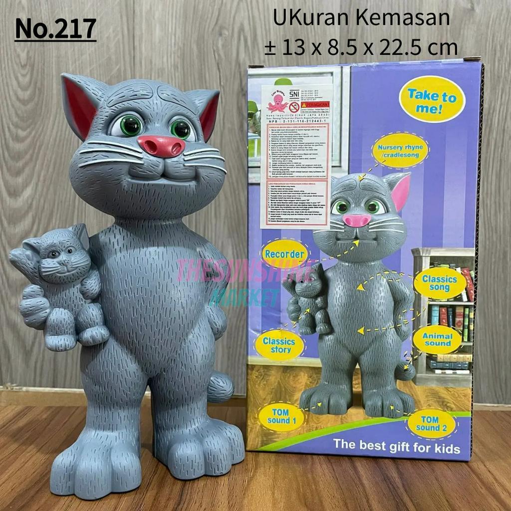 MAINAN EDUKASI TALKING TOMCAT YANG BISA BICARA/EDUKASI TOM CAT