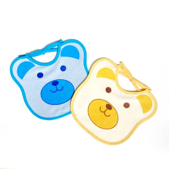 Slabber Celemek Bayi Tadah Liur Bayi Karakter Lucu Waterproof Perlengkapan Makan Baby Anak Murah