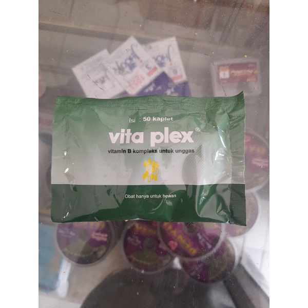 VITA PLEX 50 KAPSUL - Vitamin B kompleks untuk unggas
