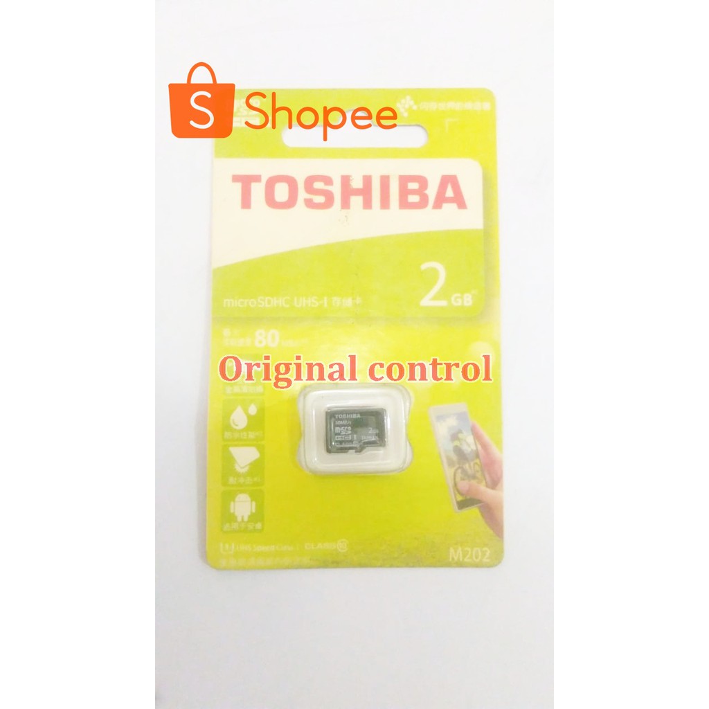 toshiba micro SDHS 2GB