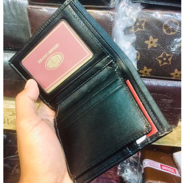 Dompet kulit asli motif halus lipat buku #dompet #dompetpria #dompetcowok #dompetkulit