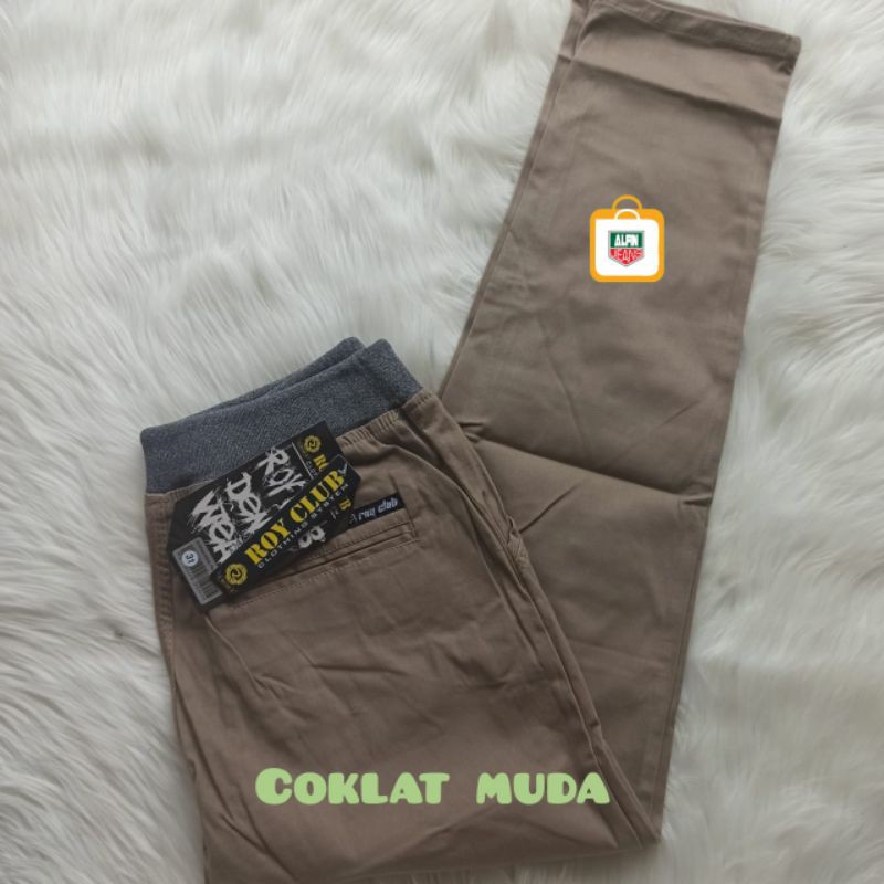 Celana Chino Rip Kolor Roy Club Original