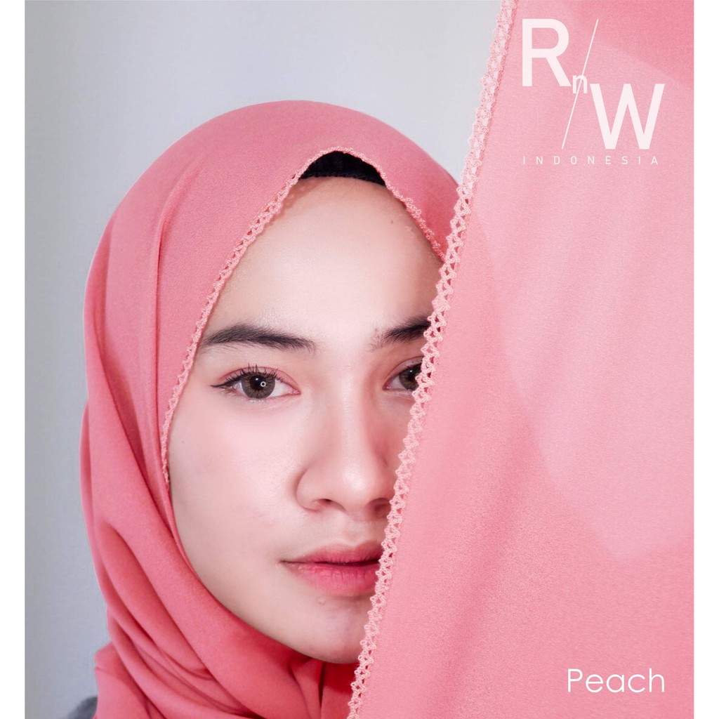 Pashmina Diamond Crochet - Tiara Shawl-Peach