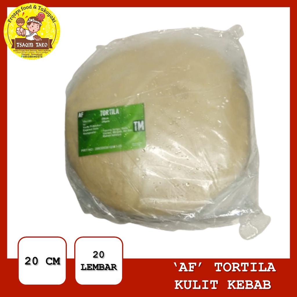 

GR PROMO tortila kulit kebab 20 cm TAMA/ AF